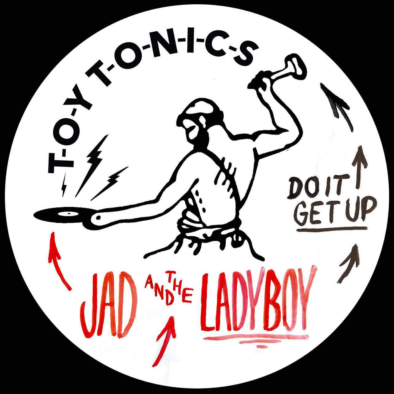 TOYT006 : Jad & The Ladyboy - Do It Get Up (incl. Kolombo Remix)