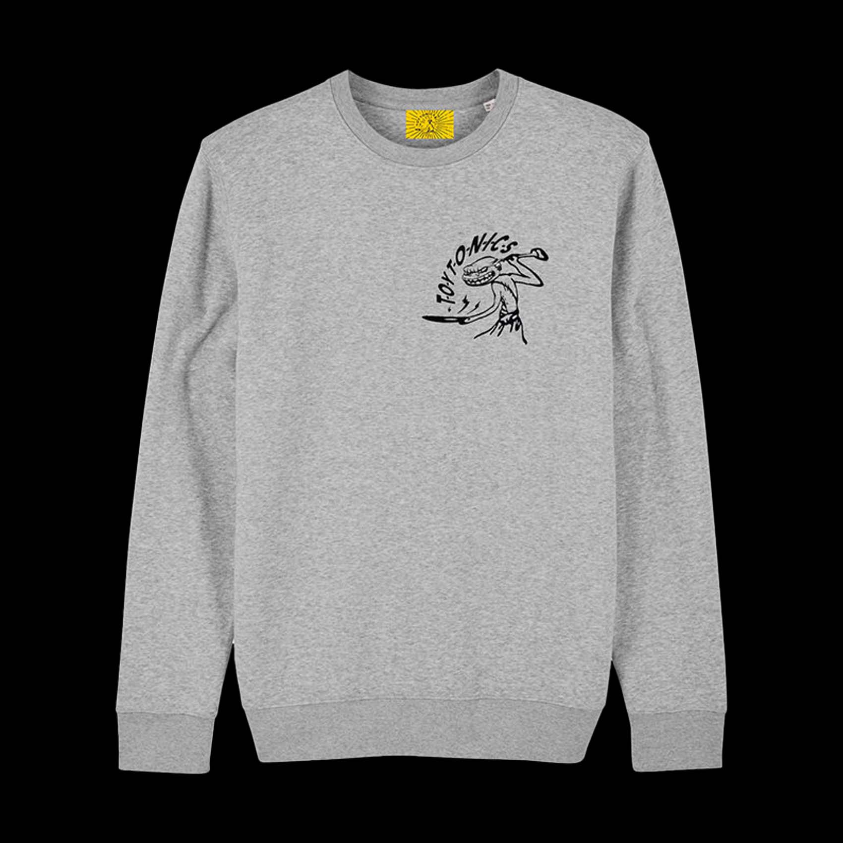Toy Tonics Meme Sweater – grey
