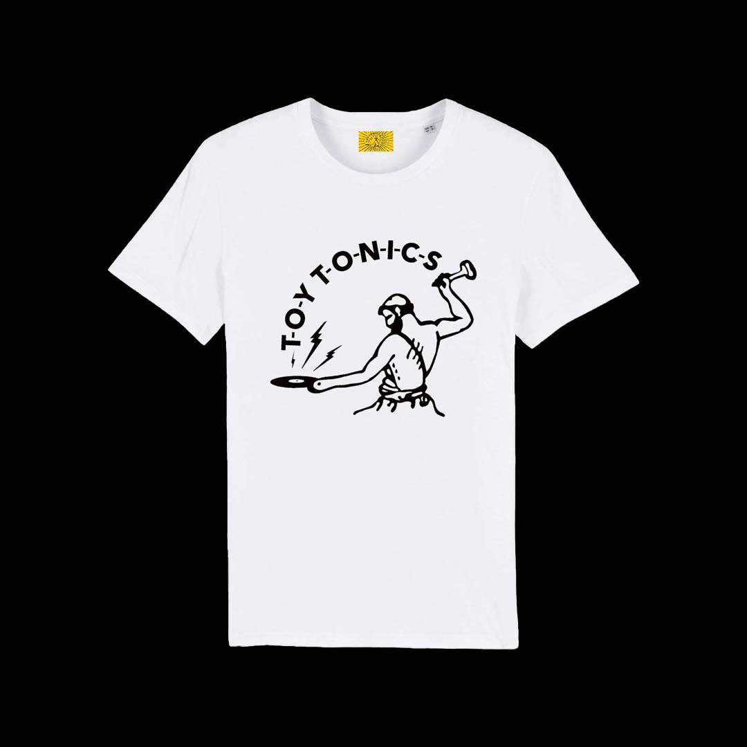 Toy Tonics Big Logo T-Shirt – black on white