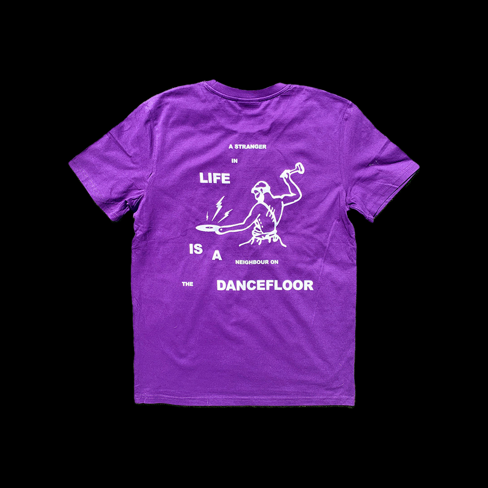 Dancefloor shirt – purple – Limited to 150