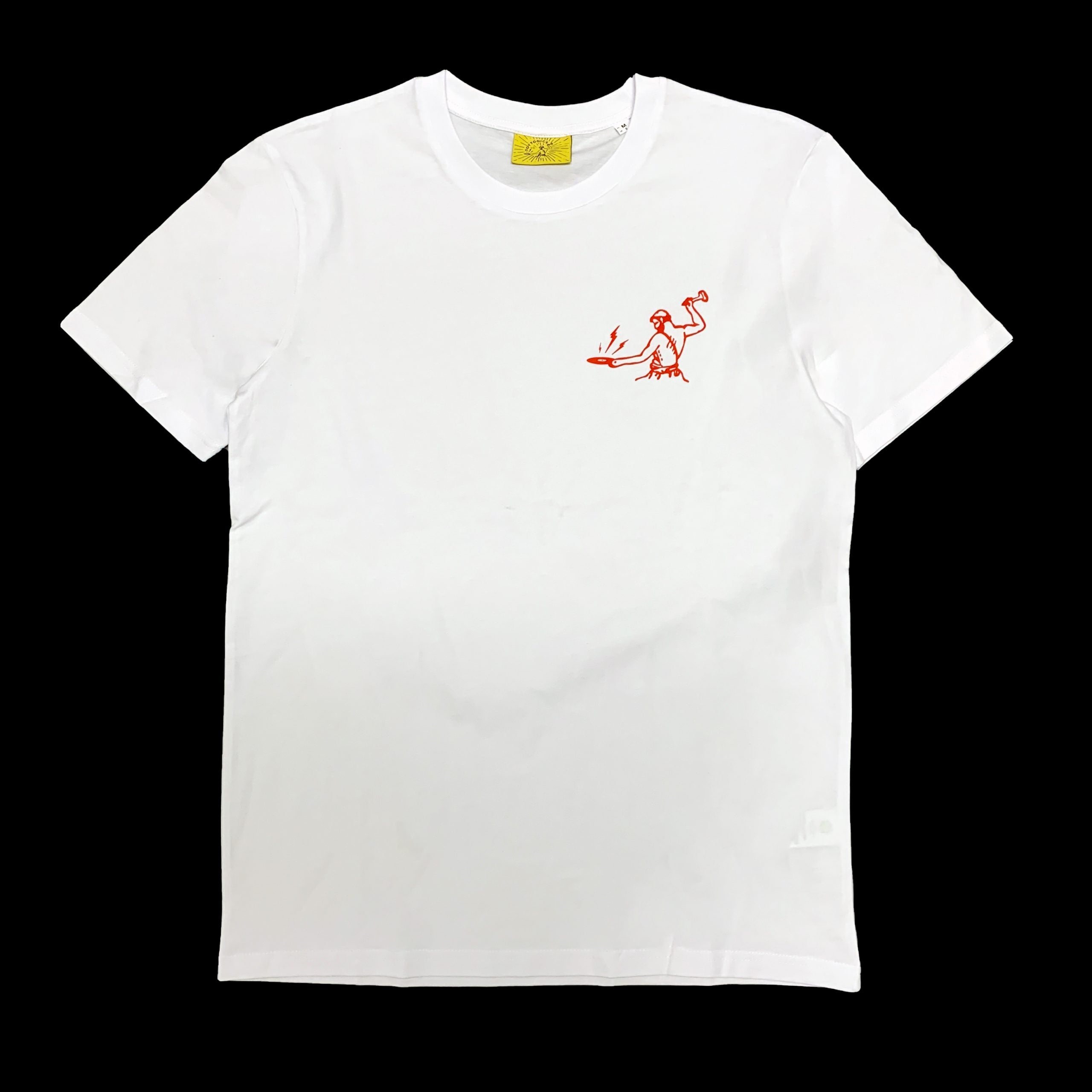 Toy Tonics Label Shirt – red on white