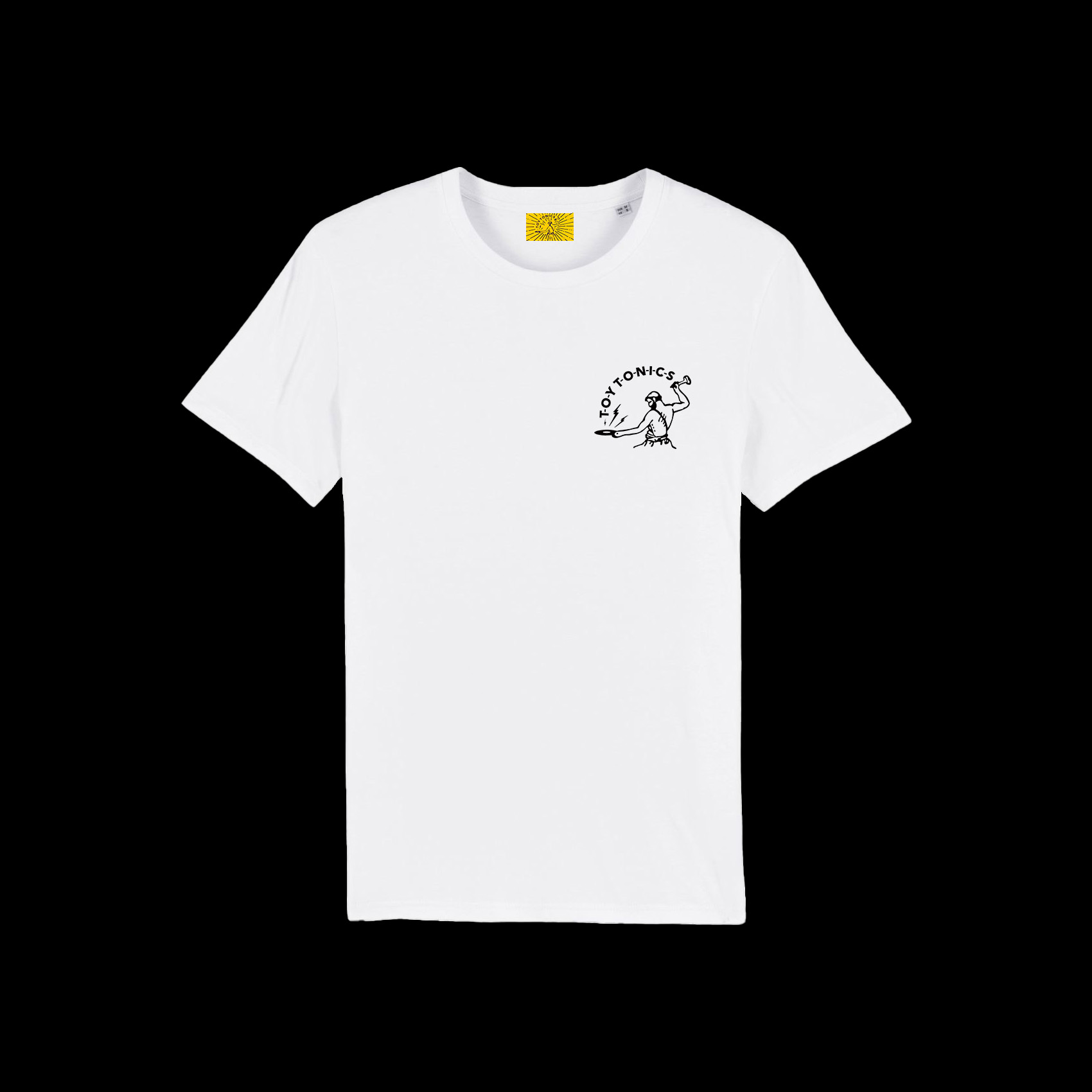 Toy Tonics Pocket Print T-Shirt – white