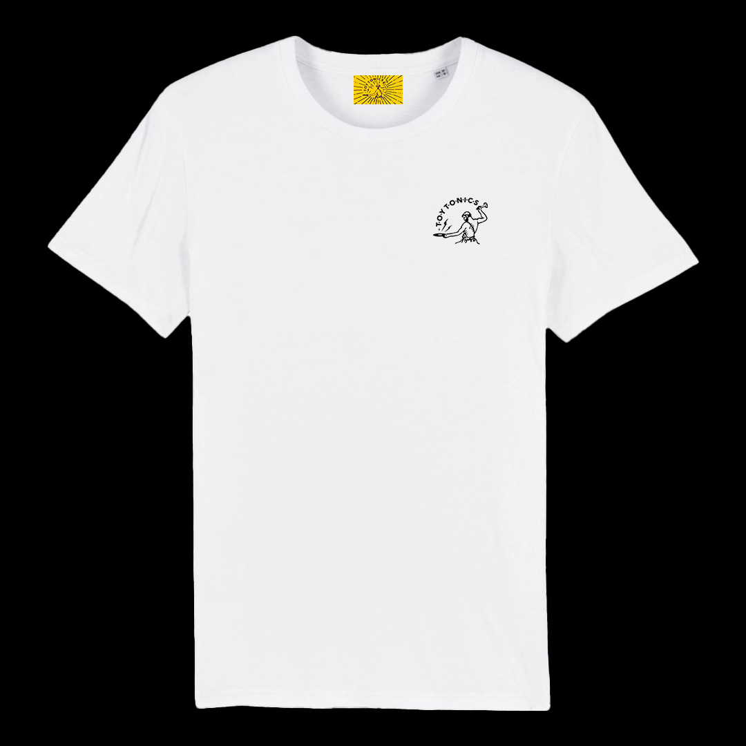 Small Logo Shirt – Black on White