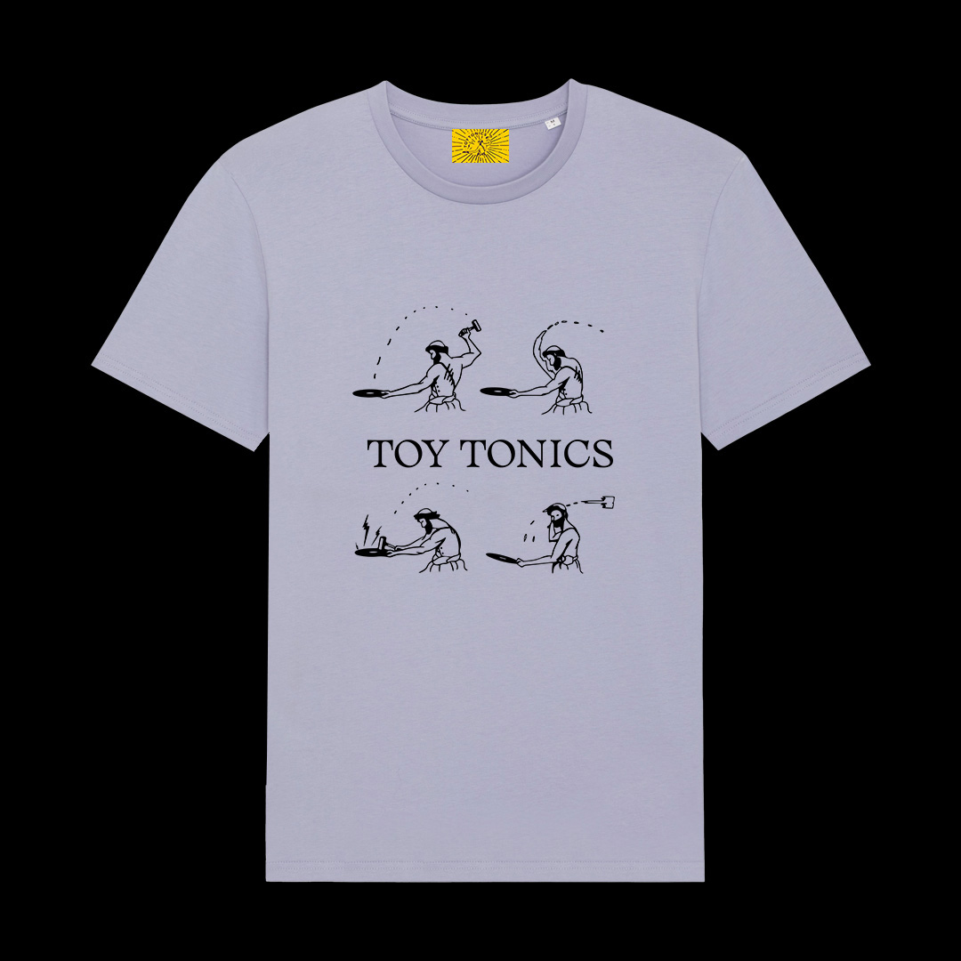 Toy Tonics Comic Shirt – Lavender