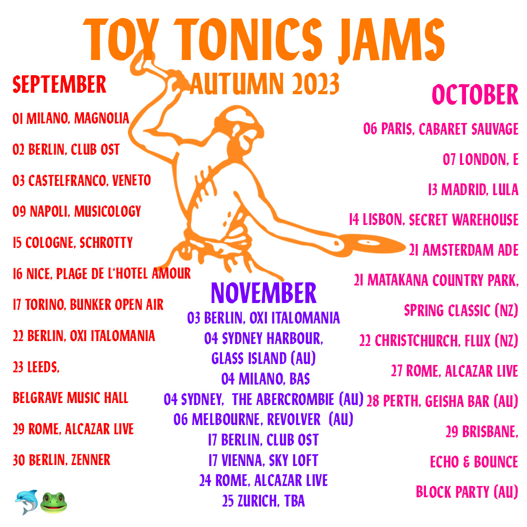 TOY TONICS JAMS AUTUMN 2023