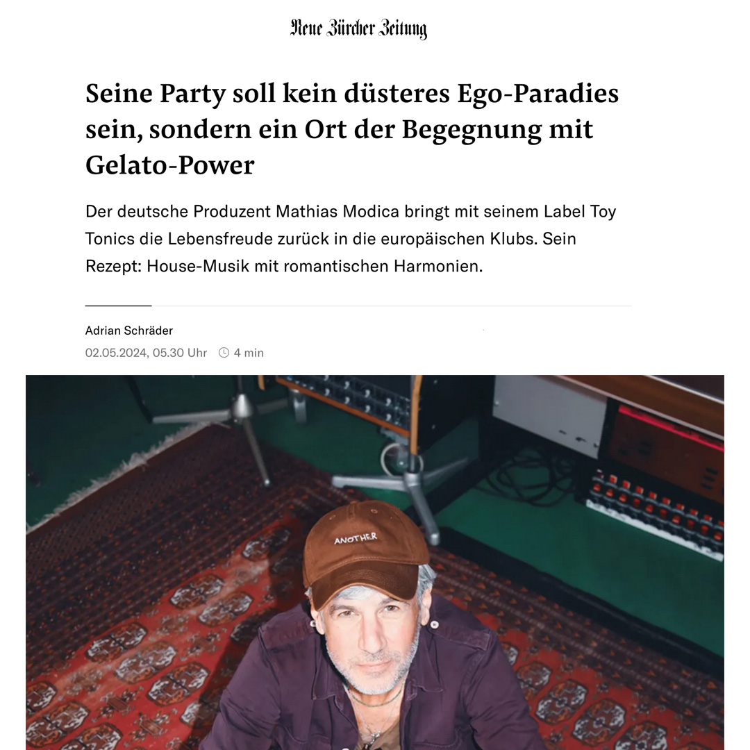 TT Interview in NZZ