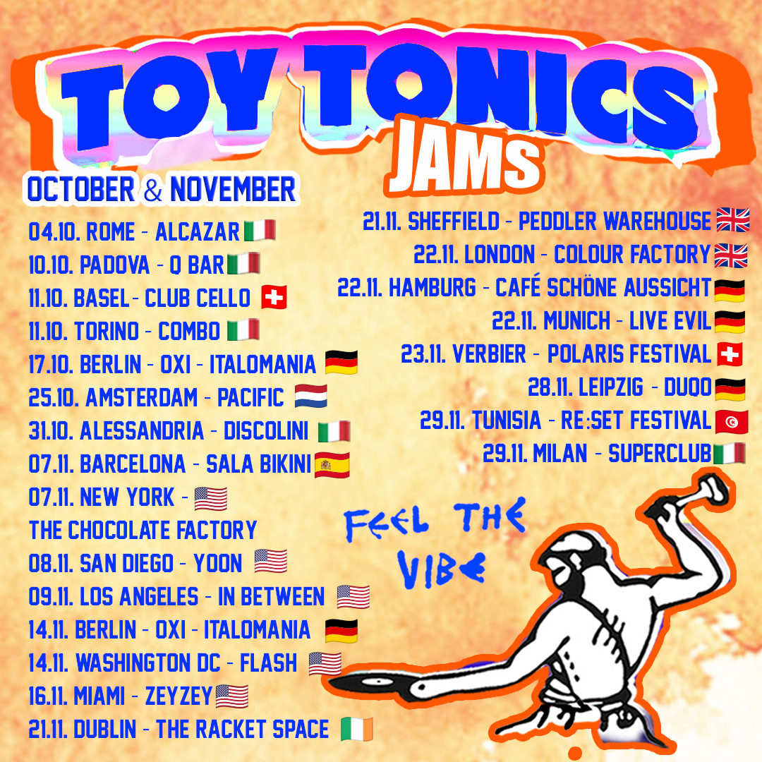 Upcoming Toy Tonics Gigs!